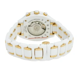 Versace White Ceramic Rose Gold Plated Stainless Steel DV One 16CCP1D001 SC01 Men's Wristwatch 43 Mm For Men 12 Versace White Ceramic Rose Gold Plated Stainless Steel DV One 16CCP1D001 SC01 Men's Wristwatch 43 Mm For Men -Versace Official Website luxury men versace used watches p562174 002