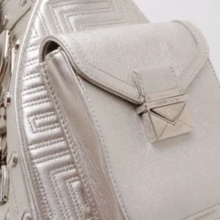 Versace Quilted Snap Out Of It Satchel For Uncategorized 16 Versace Quilted Snap Out Of It Satchel For Uncategorized -Versace Official Website luxury uncategorized versace used p37836 006