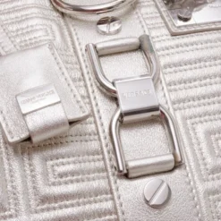 Versace Quilted Snap Out Of It Satchel For Uncategorized 19 Versace Quilted Snap Out Of It Satchel For Uncategorized -Versace Official Website luxury uncategorized versace used p37836 009