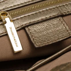 Versace Silver White Monogram Satchel For Uncategorized -Versace Official Website luxury uncategorized versace used p38195 006