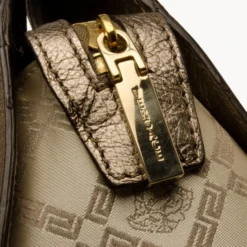 Versace Silver White Monogram Satchel For Uncategorized -Versace Official Website luxury uncategorized versace used p38195 007