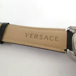 Versace Character Wristwatch SS Leather Black Mens For Uncategorized -Versace Official Website luxury uncategorized versace used watches p36937 004