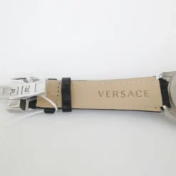 Versace Character SS Leather Mens Wristwatch 42 MM For Uncategorized -Versace Official Website luxury uncategorized versace used watches p53587 003