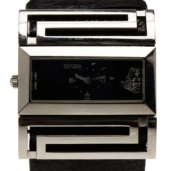 Versace Black Stainless Steel Beauville Women's Wristwatch 40MM For Women -Versace Official Website luxury uncategorized versace used watches p81853 003