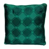 Versace Medusa Green & Black Cotton & Velvet Cushion For Unisex