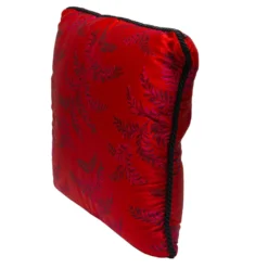 Versace Medusa Red Cotton Cushion 45 CM For Unisex -Versace Official Website luxury unisex versace new home decor and accessories p356249 003