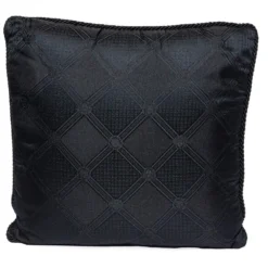 Versace Medusa Black Cotton Cushion 45CM For Unisex
