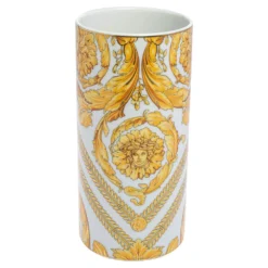 Versace X Rosenthal Rhapsody Porcelain Vase For Unisex -Versace Official Website luxury unisex versace new home decor and accessories p479673 001