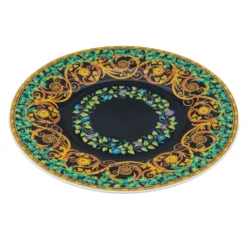 Versace Rare Porcelain Plate 18 CM For Unisex