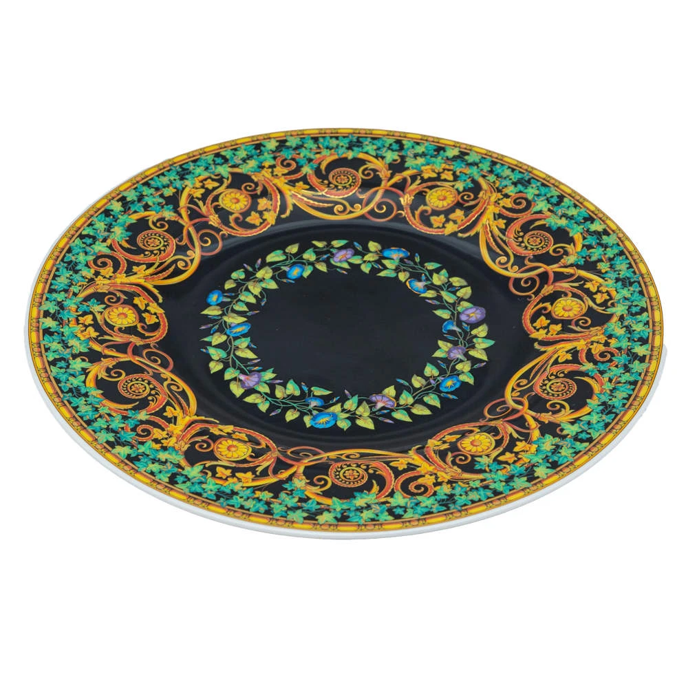 Versace Rare Porcelain Plate 18 CM For Unisex 1 Versace Rare Porcelain Plate 18 CM For Unisex