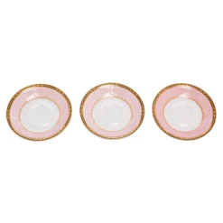 Versace X Rosenthal Le Jardin De Versace Saucers Set Of 3 For Unisex
