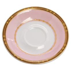 Versace X Rosenthal Le Jardin De Versace Saucers Set Of 3 For Unisex -Versace Official Website luxury unisex versace used dining p618667 004