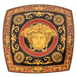 Rosenthal Meets Versace Medusa Square Dish For Unisex
