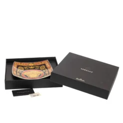 Rosenthal Meets Versace Medusa Square Dish For Unisex -Versace Official Website luxury unisex versace used home decor and accessories p381591 011 scaled