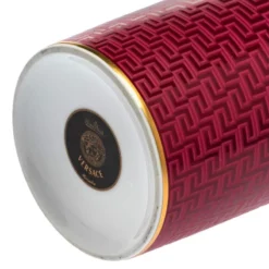 Versace X Rosenthal Méandre Porcelain Vase For Unisex -Versace Official Website luxury unisex versace used home decor and accessories p399428 1615259711 010