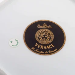 Versace X Rosenthal Le Jardin De Versace Porcelain Ashtray 23 Cm For Unisex -Versace Official Website luxury unisex versace used home decor and accessories p618926 003