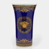 Rosenthal Meets Versace Medusa Blue Porcelain Vase For Unisex