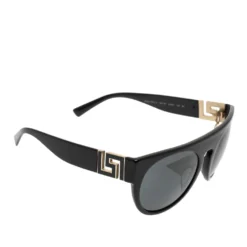 Versace Black MOD. 4333-A Round Sunglasses For Women