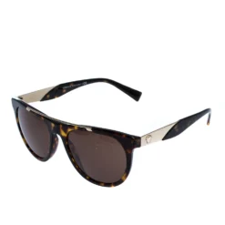 Versace Brown Tortoise MOD.4347 Sunglasses For Women -Versace Official Website luxury women versace new accessories p306738 002