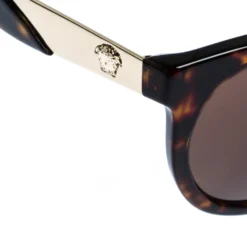 Versace Brown Tortoise MOD.4347 Sunglasses For Women -Versace Official Website luxury women versace new accessories p306738 004