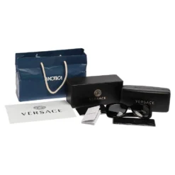 Versace Medusa Black Medusa Icon Squared Sunglasses For Women -Versace Official Website luxury women versace new accessories p358291 001