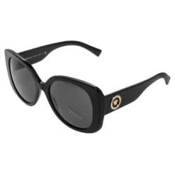Versace Medusa Black Medusa Icon Squared Sunglasses For Women -Versace Official Website luxury women versace new accessories p358291 003