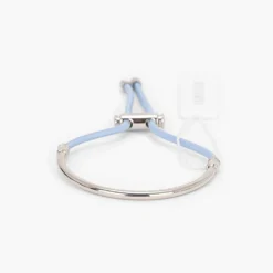 Versace Blue Gianni Adjustable Cord Bracelet For Women