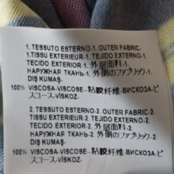 Versace Collection Multicolor Print Jersey Faux Wrap Top S For Women -Versace Official Website luxury women versace new clothes p260707 003