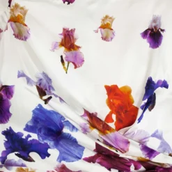 Versace Silk Printed Dress L For Women -Versace Official Website luxury women versace new clothes p27431 004