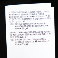 Versace Black Virtus Motif Printed Cotton Crewneck T-Shirt M For Women -Versace Official Website luxury women versace new clothes p381091 001