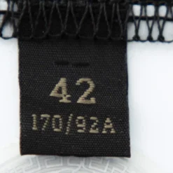 Versace Black Crystal GV Signature Embellished Cotton Crewneck T-Shirt M For Women -Versace Official Website luxury women versace new clothes p381093 002