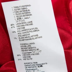 Versace Red Wool And Fur Trimmed Hooded Mid Length Coat S For Women -Versace Official Website luxury women versace new clothes p529220 007