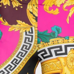 Versace Multicolor Voyage Barocco Print Stretch Jersey Leggings S For Women -Versace Official Website luxury women versace new clothes p667847 003