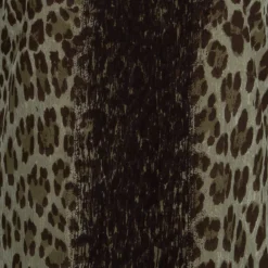 Versace Blue Animal Print Sleeveless Silk Dress M For Women -Versace Official Website luxury women versace new clothes p66830 008