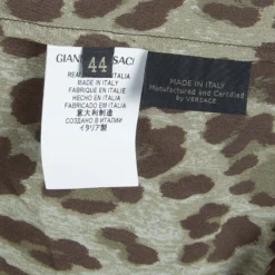 Versace Blue Animal Print Sleeveless Silk Dress M For Women -Versace Official Website luxury women versace new clothes p66830 010