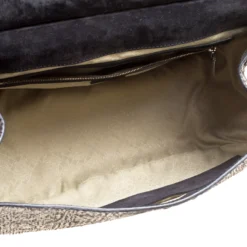 Versace Metallic Black Python Hobo For Women -Versace Official Website luxury women versace new handbags p163685 002