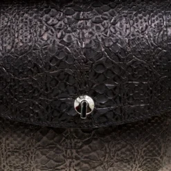 Versace Metallic Black Python Hobo For Women -Versace Official Website luxury women versace new handbags p163685 008