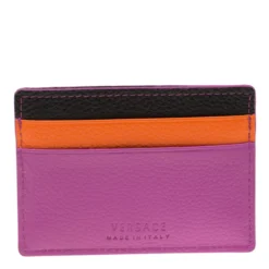 Versace Multicolor Leather Card Case For Women -Versace Official Website luxury women versace new handbags p180564 003
