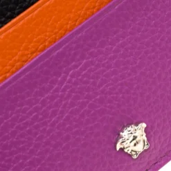 Versace Multicolor Leather Card Case For Women -Versace Official Website luxury women versace new handbags p180564 006