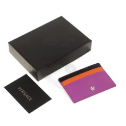 Versace Multicolor Leather Card Case For Women -Versace Official Website luxury women versace new handbags p180564 010