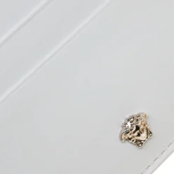 Versace White Leather Card Case For Women -Versace Official Website luxury women versace new handbags p180568 006