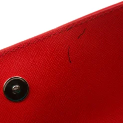 Versace Blue Leather Wristlet Clutch For Women -Versace Official Website luxury women versace new handbags p180578 004