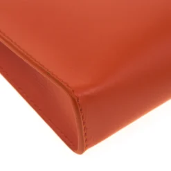 Versace Orange Leather Medusa Pochette For Women -Versace Official Website luxury women versace new handbags p180580 010