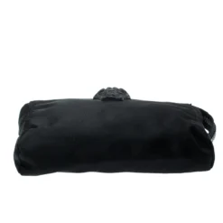 Versace Black Nylon Medusa Pochette For Women -Versace Official Website luxury women versace new handbags p192874 005