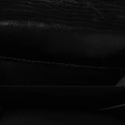 Versace Black Croc Embossed Leather Medusa Flap Compact Wallet For Women -Versace Official Website luxury women versace new handbags p308242 006