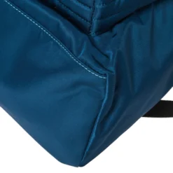 Versace Blue Nylon And Leather Medusa Pallazo Backpack For Women -Versace Official Website luxury women versace new handbags p360115 008