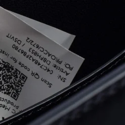 Versace Black Leather Small Virtus Saddle Bag For Women -Versace Official Website luxury women versace new handbags p384492 007