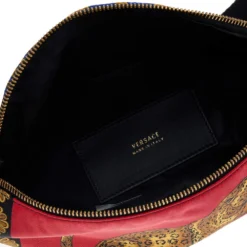 Versace Multicolor Printed Nylon Belt Bag For Women -Versace Official Website luxury women versace new handbags p567563 003