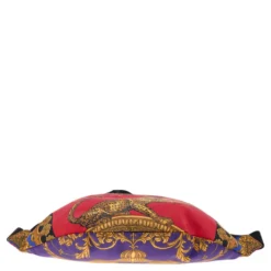 Versace Multicolor Printed Nylon Belt Bag For Women -Versace Official Website luxury women versace new handbags p567563 010