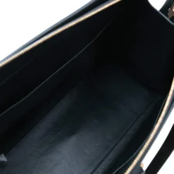 Versace Black Leather Tribute Medussa Studded Tote For Women -Versace Official Website luxury women versace new handbags p574655 004